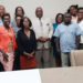 Prime Minister Harris meets staff at Government Printery