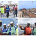 GOVERNMENT MINISTERS HIGHLY IMPRESSED AS CONSTRUCTION ON ST. KITTS’ SECOND CRUISE PIER 60 PERCENT COMPLETED