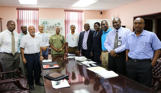 In June 2015, Prime Minister Harris held an introductory meeting with the newly reconstituted Development Control and Planning Board. The late Mr. Ron Fish, who was appointed Deputy Chair, is pictured at front (second from far left).