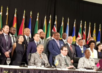 PM HARRIS ATTENDS THE CARIBBEAN DEVELOPMENT BANK’S 49TH ANNUAL MEETING OF THE BOARD OF GOVERNORS AND DELIVERS REMARKS AT OPENING CEREMONY
