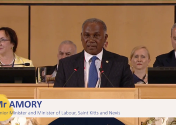 STATEMENT BY HONOURABLE VANCE AMORY Senior Minister and Minister of Labour  AT THE 108TH INTERNATIONAL CONFERENCE OF LABOUR HELD IN GENEVA, SWITZERLAND, JUNE 10-21, 2019