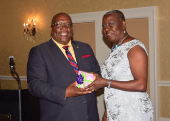 PERMANENT SECRETARY IN MINISTRY OF SUSTAINABLE DEVELOPMENT, BEVERLY HARRIS, RETIRES WITH GRAND BANQUET AFTER 42 YEARS OF STERLING CIVIL SERVICE