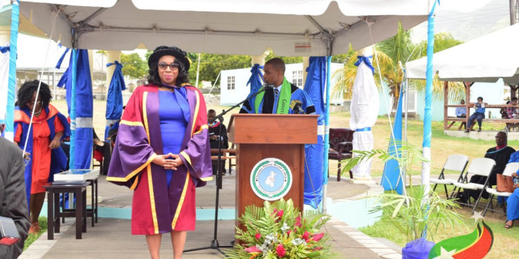 DR. JACQUELINE AUSTIN SWORN IN AS FOURTH PRESIDENT OF THE CLARENCE FITZROY BRYANT COLLEGE