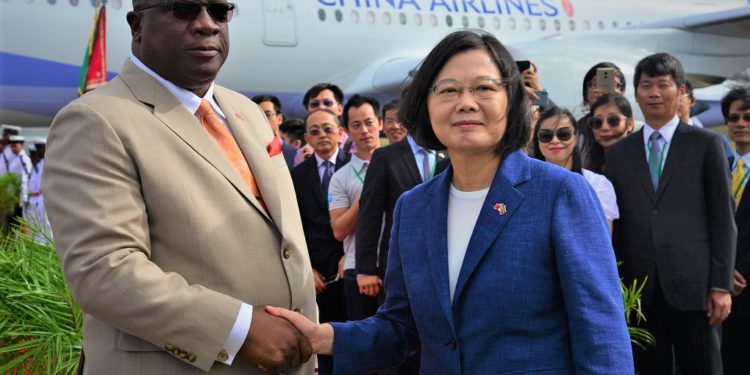 ON STATE VISIT, PRESIDENT TSAI ING-WEN PRAISES FRIENDSHIP BETWEEN THE REPUBLIC OF CHINA (TAIWAN) AND THE FEDERATION OF ST. KITTS AND NEVIS