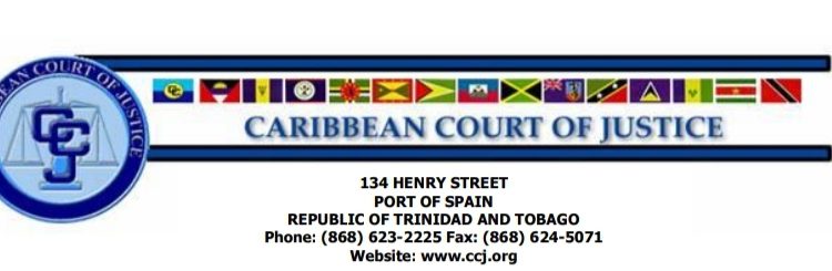 Public Education & Communications Unit  Caribbean Court of Justice