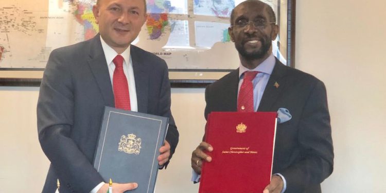 St. Kitts and Nevis signs 153rd visa waiver agreement with Georgia