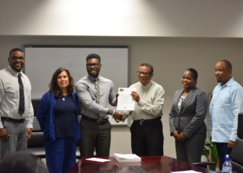 ST. KITTS AND NEVIS RECEIVES TECHNICAL ASSISTANCE PRODUCTS ON HUMAN TRAFFICKING