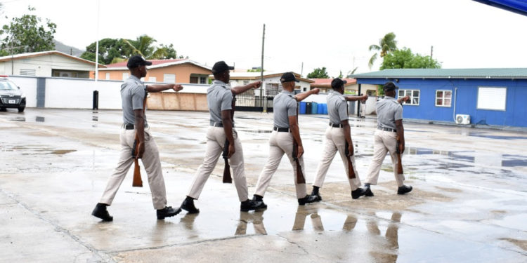 Training Continues for Police Recruits of Course No. 43