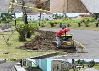 SIDEWALK CONSTRUCTION THROUGHOUT ST. KITTS ENHANCES SAFETY FOR PEDESTRIANS