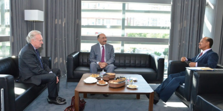Azerbaijani Minister of Culture meets with Permanent Delegate of Saint Kitts and Nevis to UNESCO