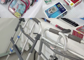 SHEILA JOSEPH DONATES TO MARY CHARLES HOSPITAL