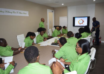 GOVERNMENT PRINTERY TEAM COMMENDED FOR ITS HARD WORK AND DEDICATION DURING RECENT PROFESSIONAL DEVELOPMENT DAY