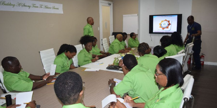 GOVERNMENT PRINTERY TEAM COMMENDED FOR ITS HARD WORK AND DEDICATION DURING RECENT PROFESSIONAL DEVELOPMENT DAY