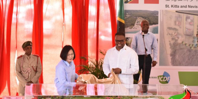 AS GROUND BREAKS FOR NEW RECREATIONAL PARK, PREMIER OF NEVIS SAYS THE REPUBLIC OF CHINA (TAIWAN) REMAINS ST. KITTS AND NEVIS’ BEST FRIEND