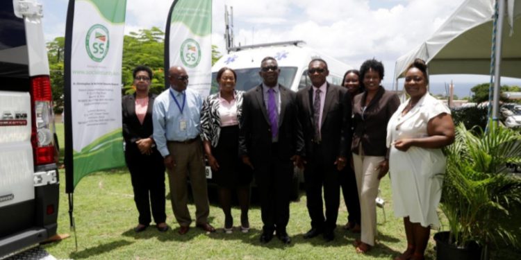 TWO AMBULANCES DONATED BY SOCIAL SECURITY