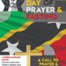 2ND ANNUAL NATIONAL DAY OF PRAYER AND FASTING SCHEDULED FOR MONDAY, SEPTEMBER 02