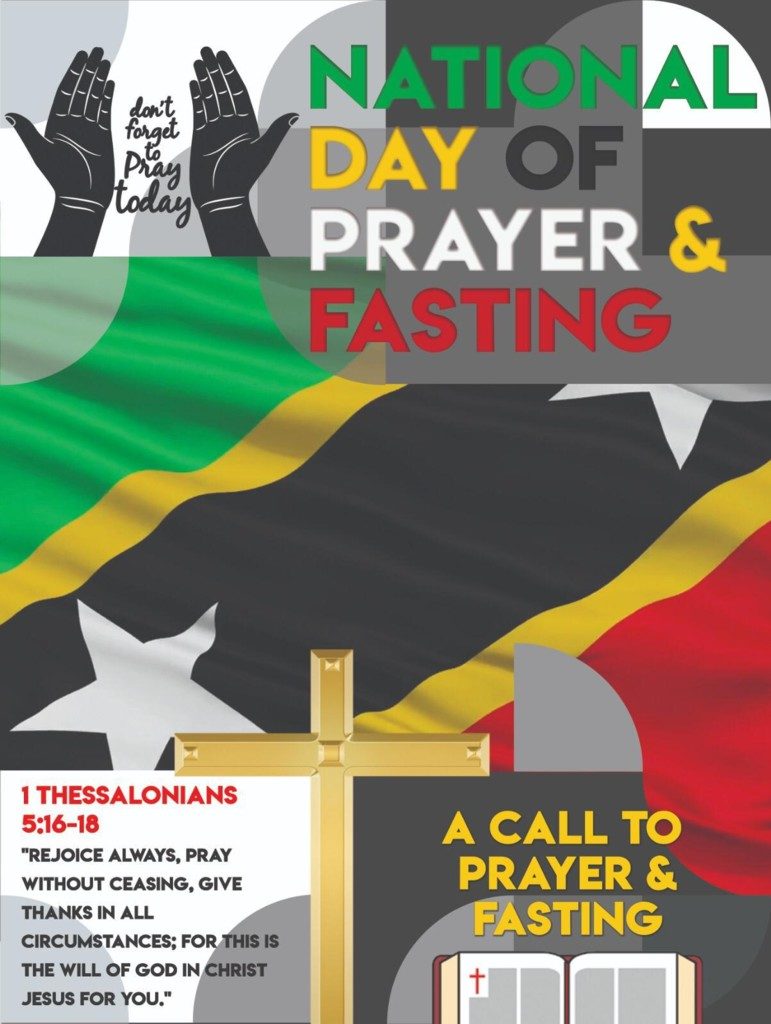 2ND ANNUAL NATIONAL DAY OF PRAYER AND FASTING SCHEDULED FOR MONDAY, SEPTEMBER 02