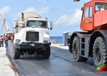 LOCAL COMPANIES BENEFIT FROM SECOND CRUISE PIER PROJECT