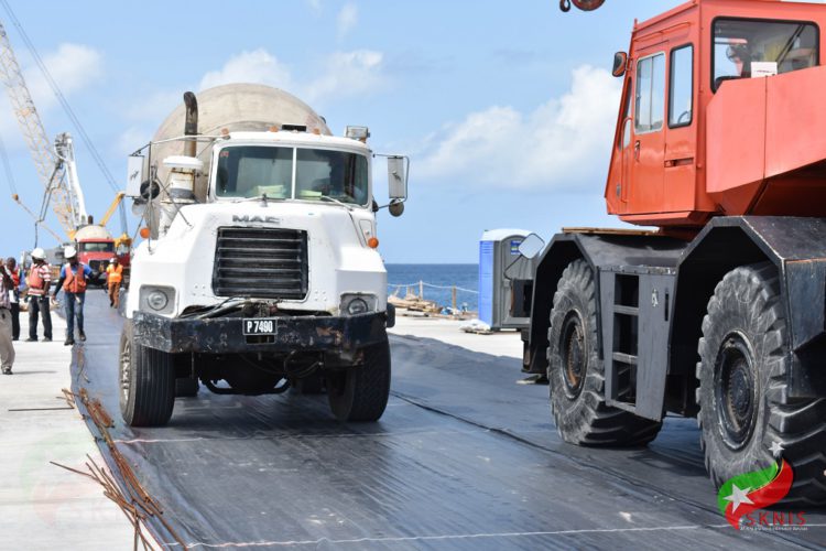 LOCAL COMPANIES BENEFIT FROM SECOND CRUISE PIER PROJECT