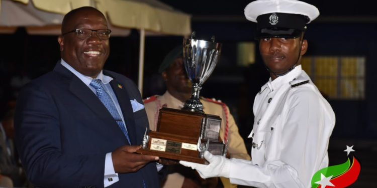 COURSE 43’S BEST RECRUIT CONSTABLE LESBURT JEFFREY READY TO SERVE AND PROTECT