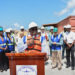 SECOND CRUISE PIER NINETY PERCENT COMPLETE