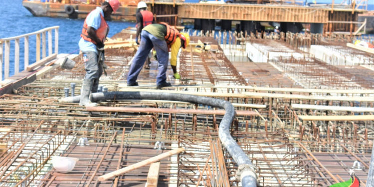 JOB CREATION FOR OVER 100 WORKERS ON SECOND CRUISE PIER PROJECT