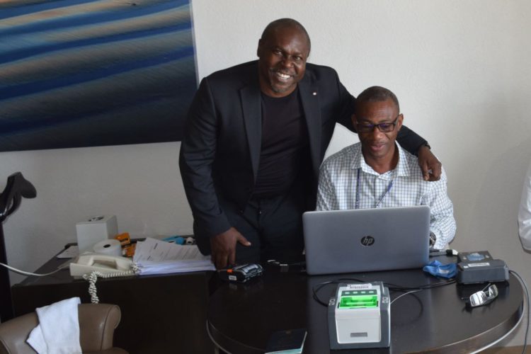 230 CANADIAN VISA APPLICANTS RECEIVE BIOMETRICS SCREENING AT ST. KITTS MARRIOTT RESORT