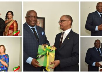 PRIME MINISTER HARRIS HOSTS SERIES OF BILATERAL MEETINGS WITH VISITING DIGNITARIES