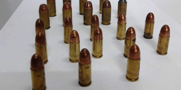 AMMUNITION HANDED OVER TO POLICE AS PART OF PEACE INITIATIVE