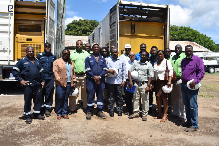Minister Liburd commissions two new generators, announces end of planned power outages