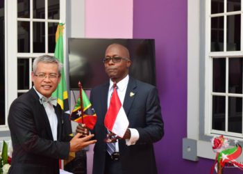 FARON LAWRENCE APPOINTED AS FIRST HONORARY CONSUL OF THE REPUBLIC OF INDONESIA TO ST. KITTS-NEVIS