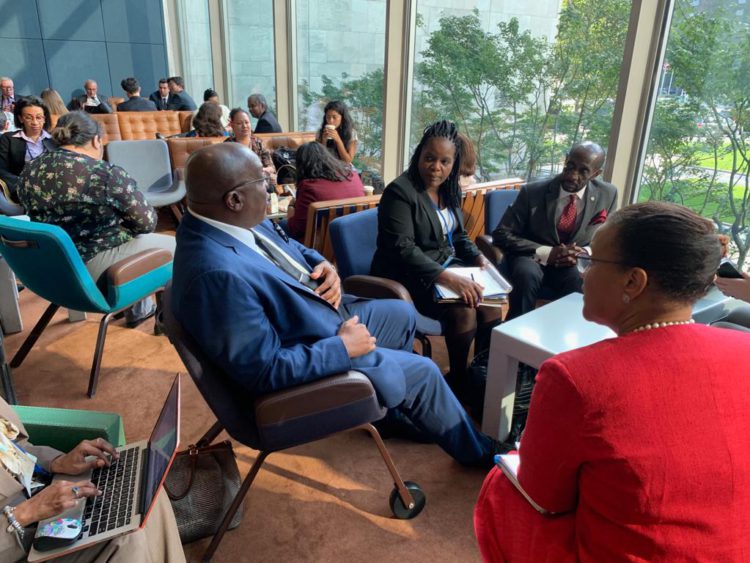 PM HARRIS DISCUSSES SMALL ISLAND DEVELOPING STATES  WITH THE SECRETARY-GENERAL OF THE COMMONWEALTH