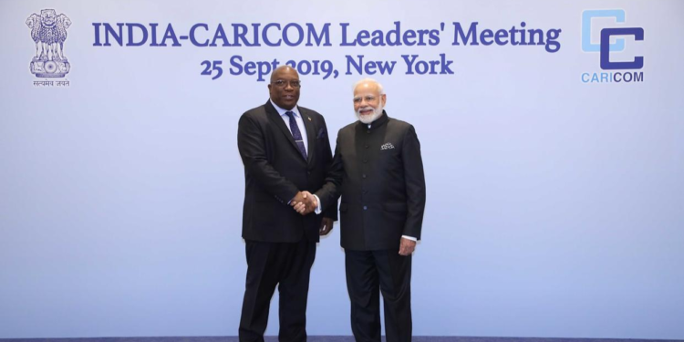 PM HARRIS ATTENDS HISTORIC CARICOM-INDIA SUMMIT-LEVEL MEETING ON THE SIDELINES OF THE UNITED NATIONS GENERAL ASSEMBLY IN NEW YORK CITY