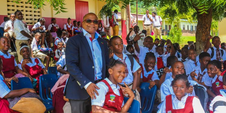 STUDENTS ARE THE FUTURE HOPE OF ST. KITTS AND NEVIS, SAYS MINISTER GRANT
