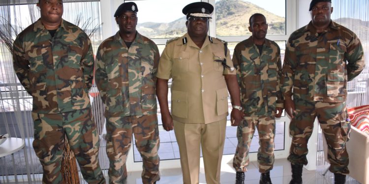 FOUR OFFICERS DEPART ST. KITTS-NEVIS TO PROVIDE SECURITY ASSISTANCE IN THE BAHAMAS