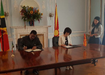 ST. KITTS AND NEVIS ESTABLISHES DIPLOMATIC RELATIONS WITH THE REPUBLIC OF NORTH MACEDONIA   
