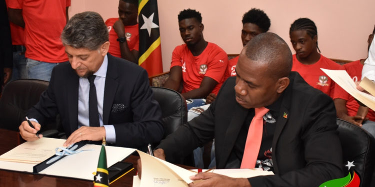 ST. KITTS AND NEVIS SIGNS SPORTS BILATERAL COOPERATION AGREEMENT WITH ARGENTINA