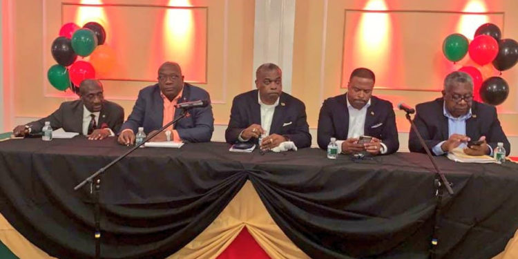 PM HARRIS SHARES WONDERFUL NEWS OF DEVELOPMENTS IN ST. KITTS AND NEVIS WITH NATIONALS LIVING ABROAD