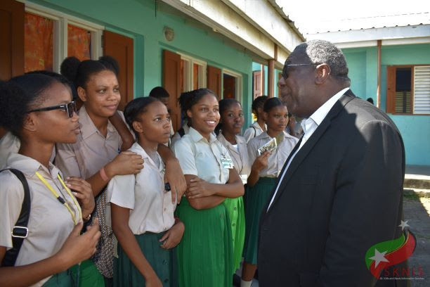 FIFTH FORM STUDENTS OF CAYON HIGH SCHOOL ATTENDING REGULAR CLASSES AT CAYON PRIMARY