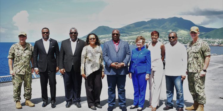 DEPLOYMENT OF US NAVY SHIP COMFORT TO ST. KITTS AND NEVIS A SIGN OF IMPROVED BILATERAL RELATIONS WITH U.S.