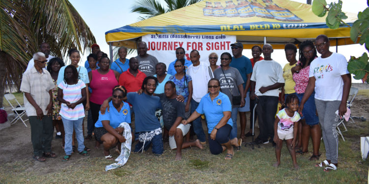 St. Kitts (Basseterre) Lions Club honours visually impaired persons in celebration of Blindness Awareness Month 2019