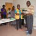 St. Kitts (Basseterre) Lions Club gifts braille items and white canes to St. Kitts Society for the Blind