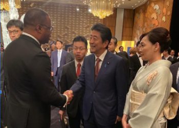Hon. Minister Brantley’s attendance at Enthronement Ceremony in Japan