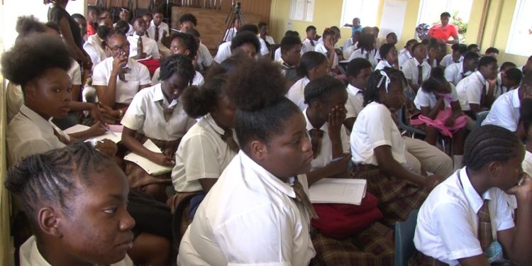 HIGH SCHOOL STUDENTS IN ST. KITTS GET FIRST-HAND KNOWLEDGE OF THE IMPORTANCE OF STATISTICS