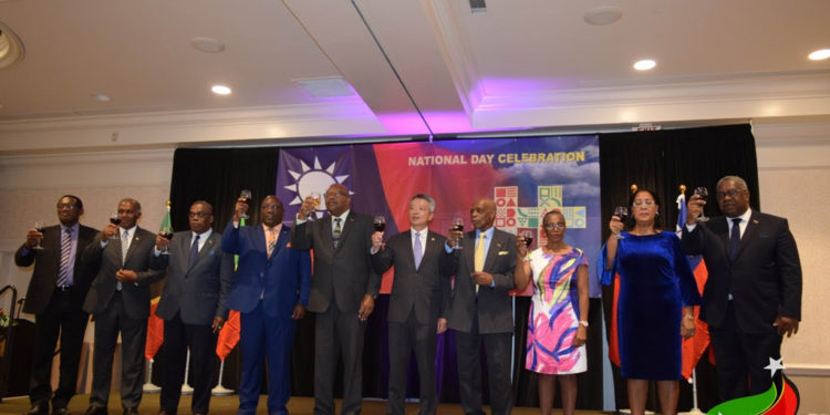 ST. KITTS AND NEVIS JOINS TAIWAN IN CELEBRATING ITS 108th NATIONAL DAY