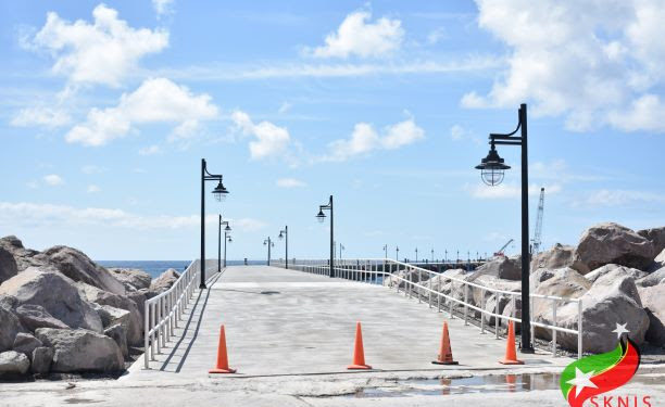 CONSTRUCTION ON THE SECOND CRUISE PIER, A MAJOR CAPITAL PROJECT, NEARS COMPLETION
