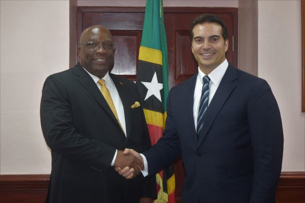 SCOTIABANK’S REGIONAL LEADERS CALL ON PRIME MINISTER HARRIS