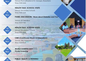 CABINET GIVES SUPPORT TO THE ST. KITTS DIABETES ASSOCIATION’S WEEK OF ACTIVITIES