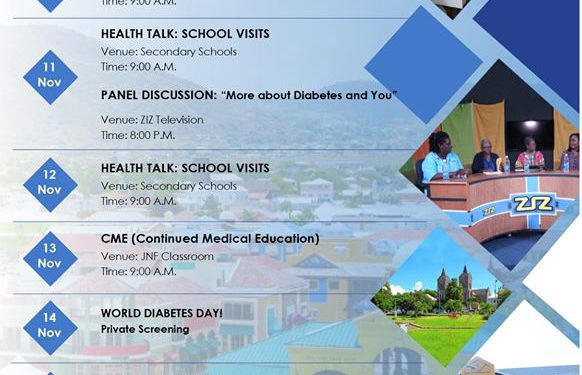 CABINET GIVES SUPPORT TO THE ST. KITTS DIABETES ASSOCIATION’S WEEK OF ACTIVITIES