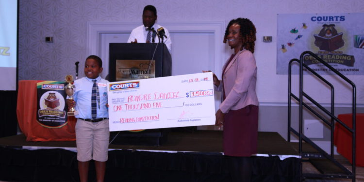 Rondre Daniel of Maude Cross Preparatory Wins 10th Annual Courts Reading Competition Finals in St. Kitts and Nevis
